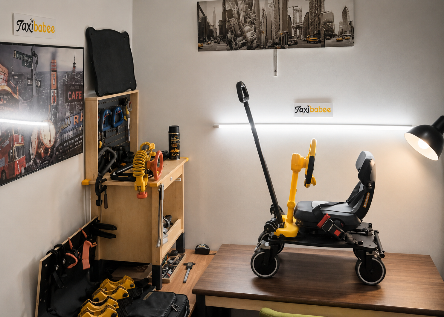 L'atelier TaxiBabee à Roubaix